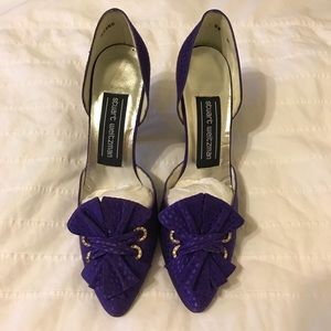 Stuart Weitzman Vintage Purple Heels